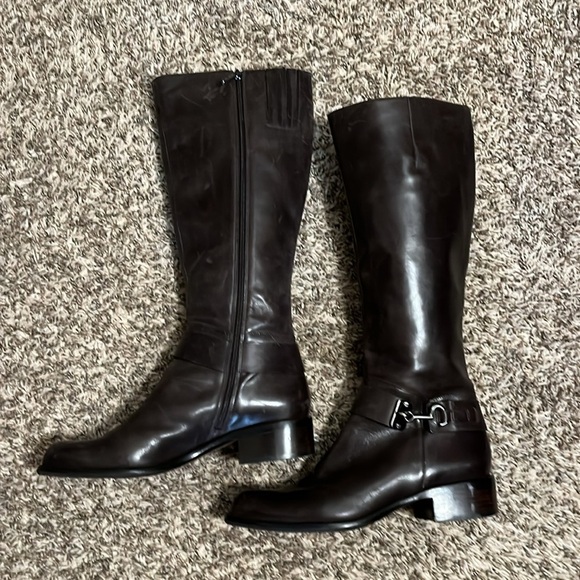 Via Spiga Brown Boots SZ 8 - Picture 5 of 12
